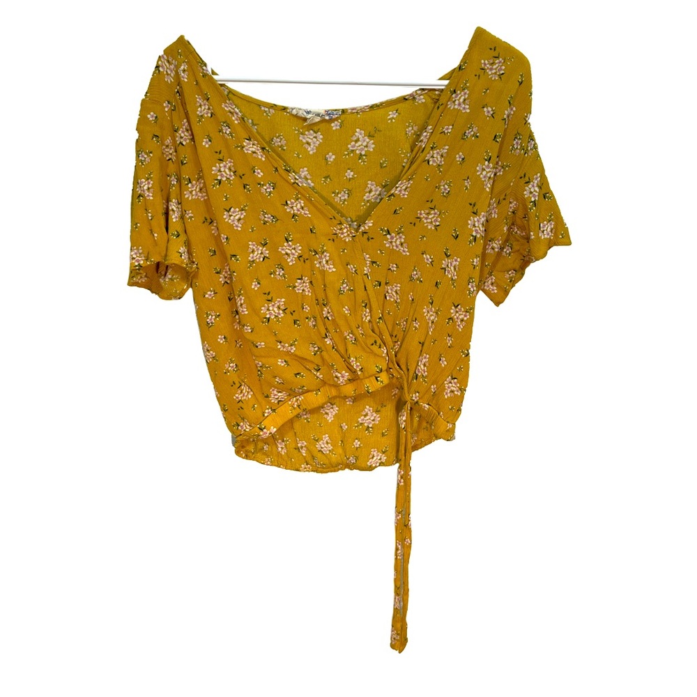 Yellow flower top